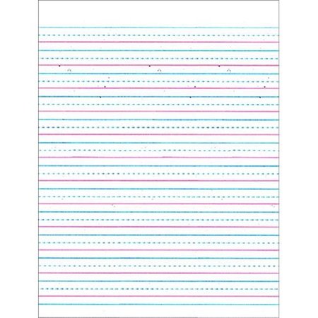 PACON CORPORATION Pacon Corporation PACZP2413 Zaner Bloser halfIn Ruled Sulphite Paper Gr 3 PACZP2413